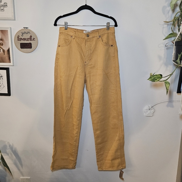 Reformation Cowboy High-Rise Straight Jeans - Picture 1 of 9